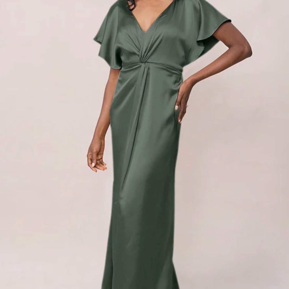 Revelry Dark Green Gwen Maxi Dress